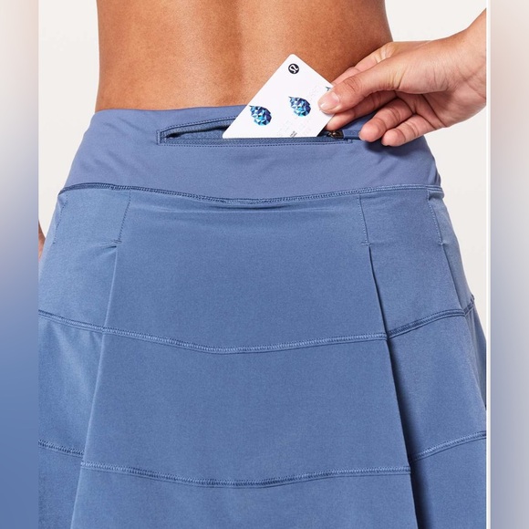 Lululemon Pace Rival Skirt Tall 4-way Stretch 15"
Brilliant Blue 6 EUC flawless - Picture 2 of 5